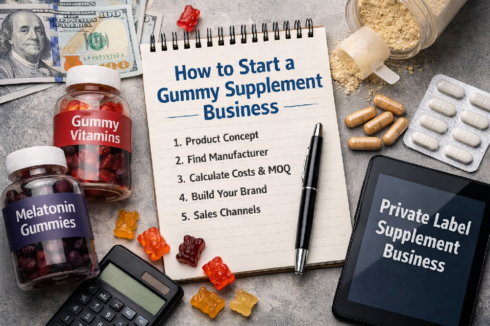 How to Start a Gummy Supplement Business: Complete OEM Guide for 2026